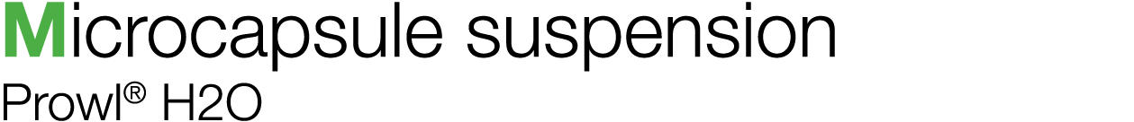 Microcapsule suspension Prowl  H2O 