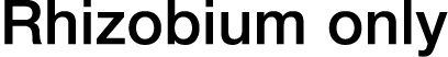 Rhizobium only