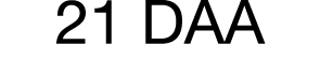 21 DAA