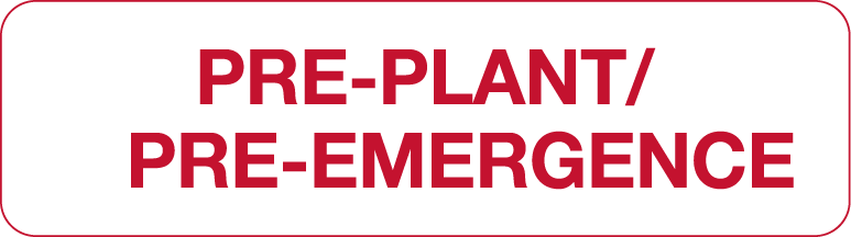 Pre-plant  PRE-EMERGENCE