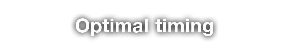 Optimal timing