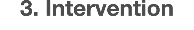 3  Intervention