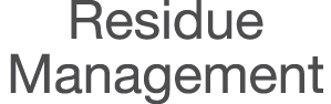 Residue Management
