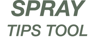 SPRAY TIPS TOOL